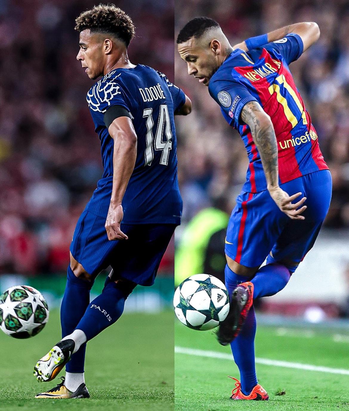 Marcelo le hizo una promesa a Doué tras ganar la Champions... ¡y Neymar la cumple después!