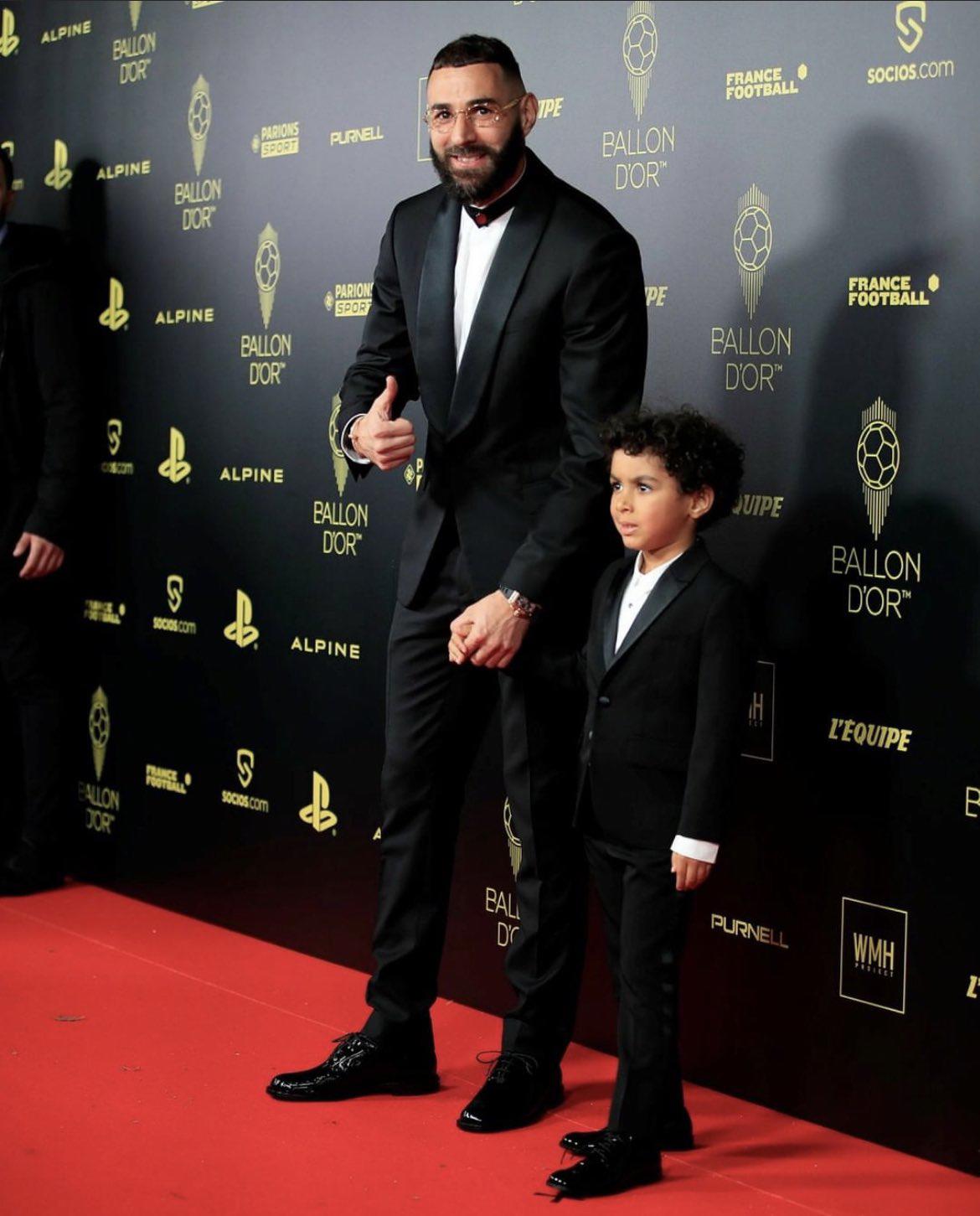 Balón de Oro: La inspiración del atuendo de Benzema, sorpresivo invitado especial y así captaron a Karim junto a Lewandowski