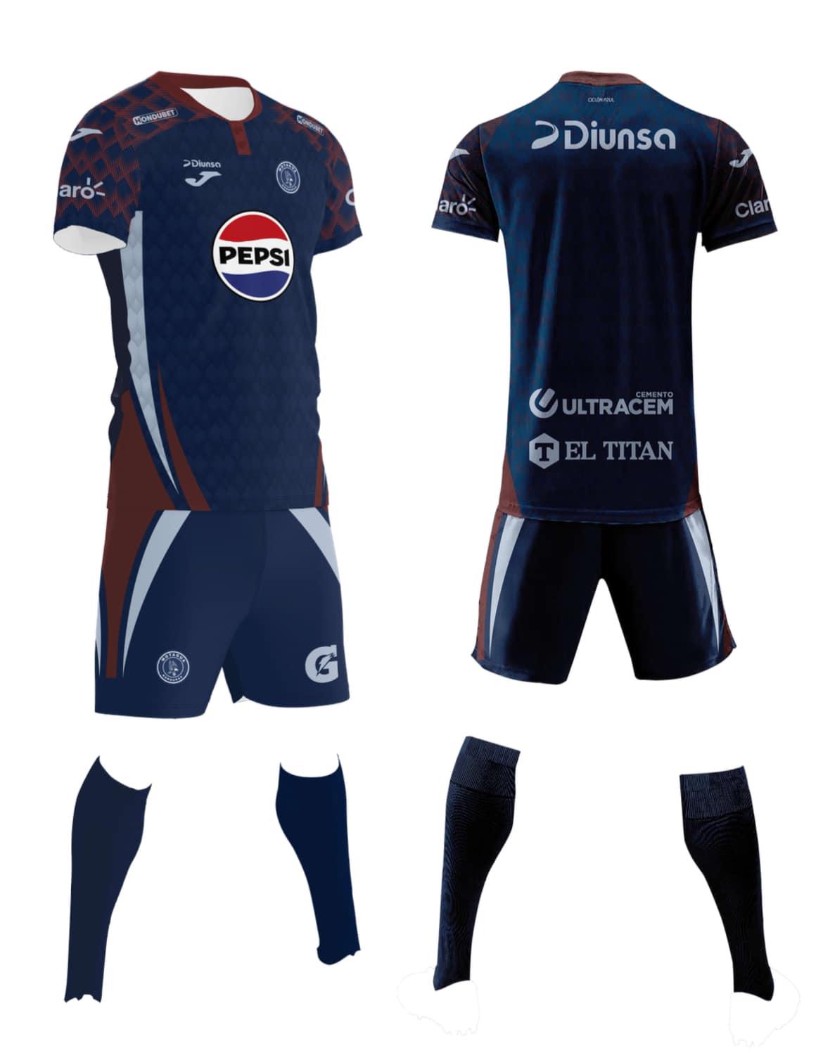 Detalles dorados y novedosos colores: Así son los uniformes que diseñan aficionados de Motagua para la temporada 24-25
