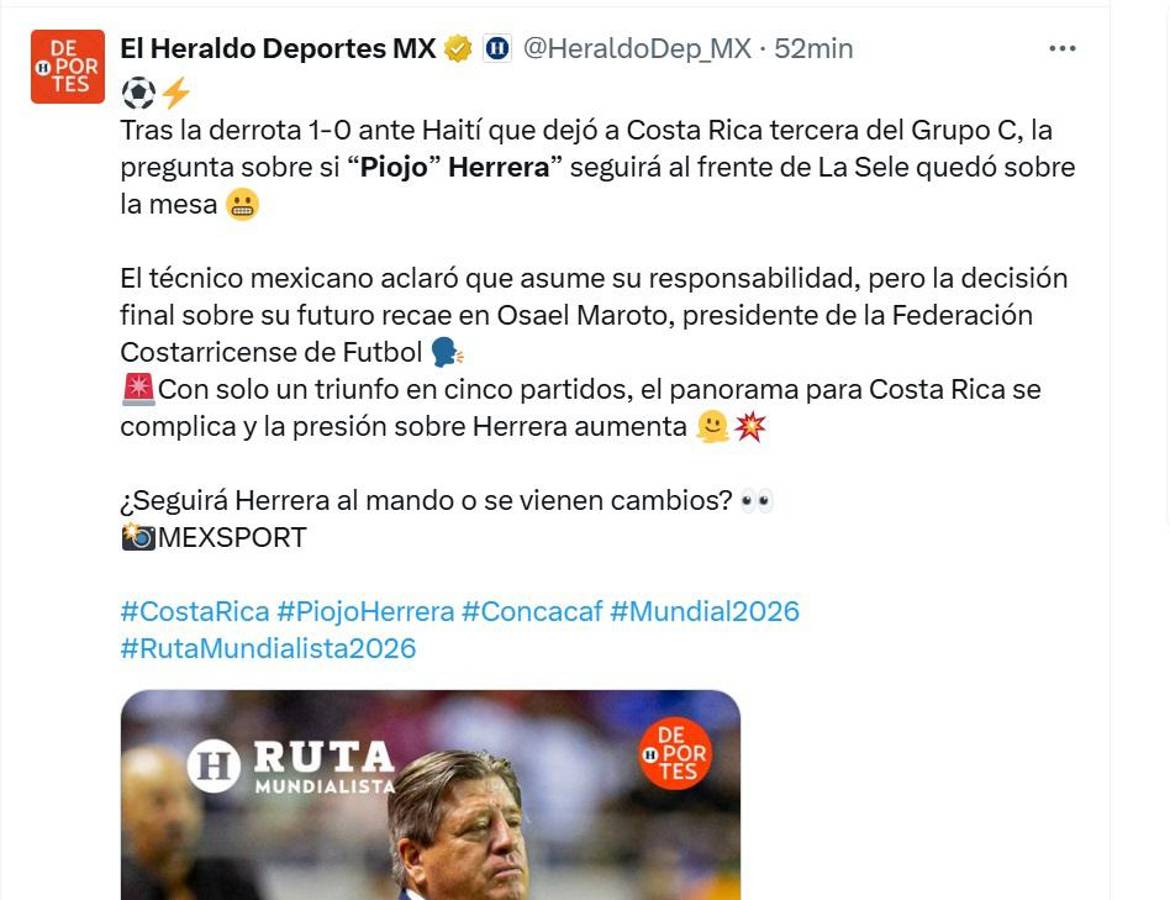 Faitelson aniquila al Piojo Herrera tras debacle de Costa Rica y rozar la eliminación