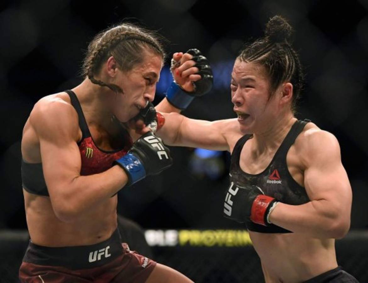 Fuerte paliza y cara deformada: Así quedó una luchadora de UFC tras perder una pelea