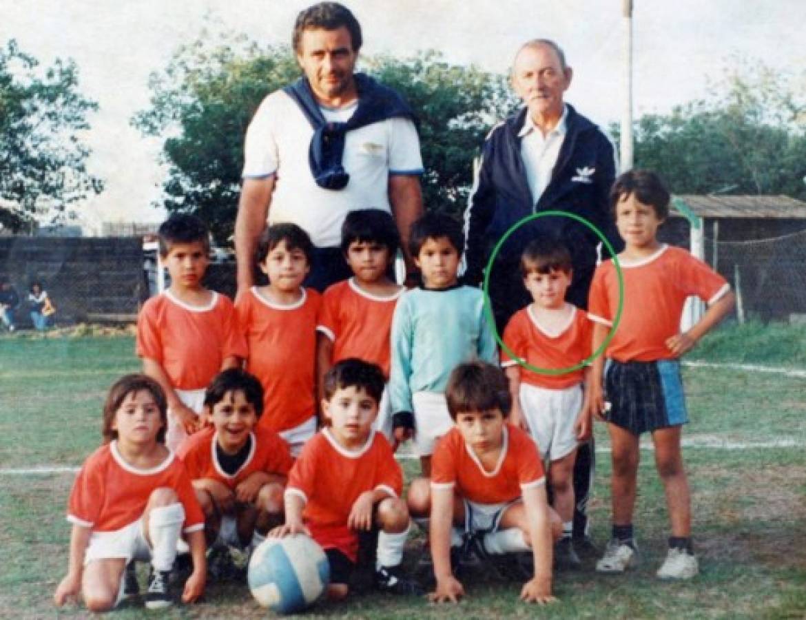 Las 12 fotos más inéditas de Messi antes de convertirse en ídolo del FC Barcelona