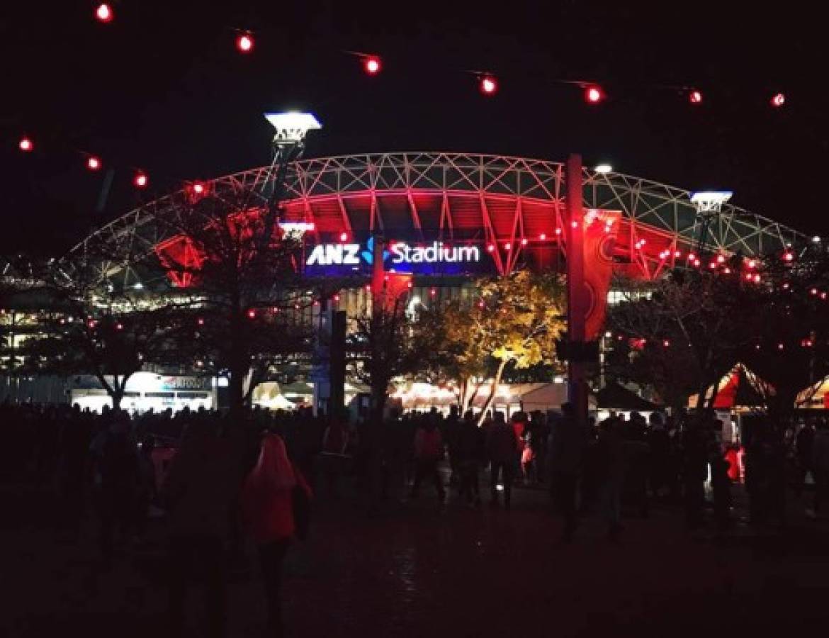 ¡Es una locura! Así se viven los partidos de Australia en el ANZ Stadium