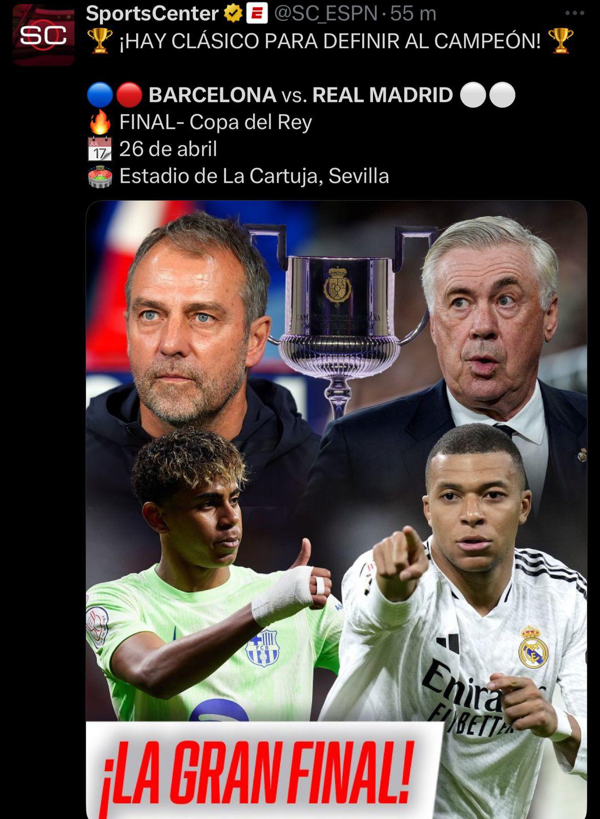 Real Madrid se orinará en los pantalones son unos violentos: la reacción de la prensa tras conocerse la final de la Copa del Rey