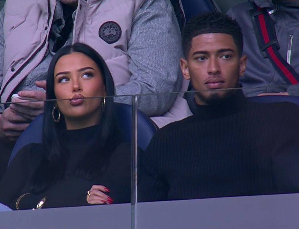 Ashlyn Castro, la nueva novia de Bellingham que se hizo viral: captados en el Bernabéu y es mayor que el futbolista