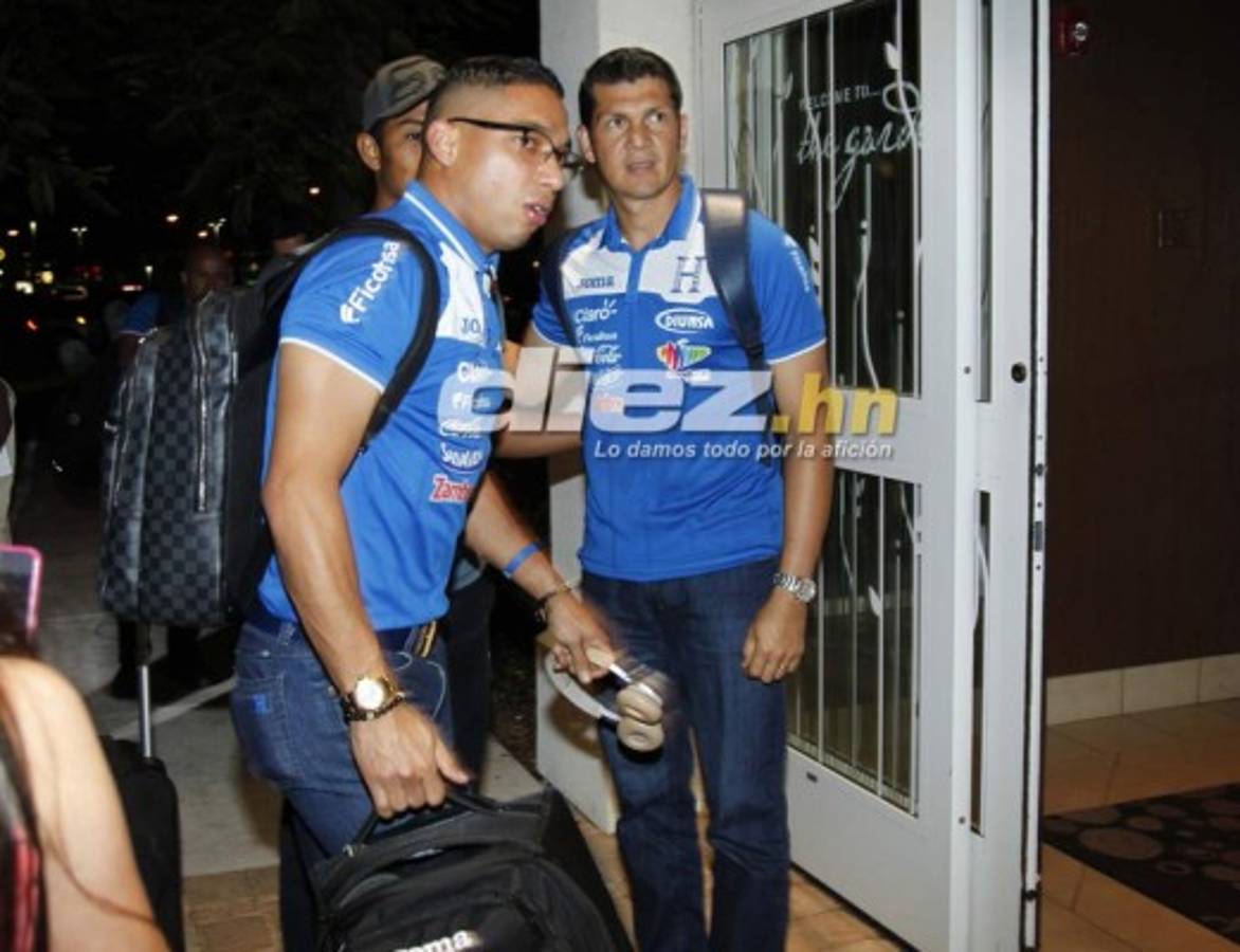 Las curiosas imágenes del viaje de la Selección de Honduras a Fort Myers