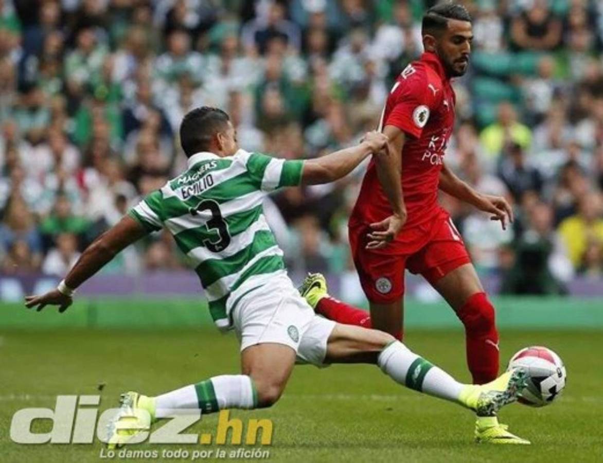 El hondureño Emilio Izaguirre y sus mejores acciones frente al campeón de la Premier