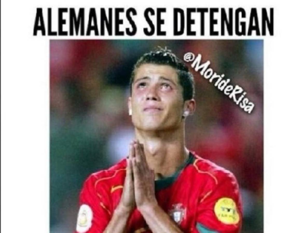 Los memes hacen pedazos a Cristiano Ronaldo y a Portugal tras la paliza de Alemania