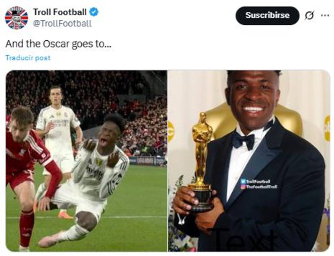 Los memes trituran a Vinicius y Mbappé por la derrota del Real Madrid ante Liverpool en la Champions