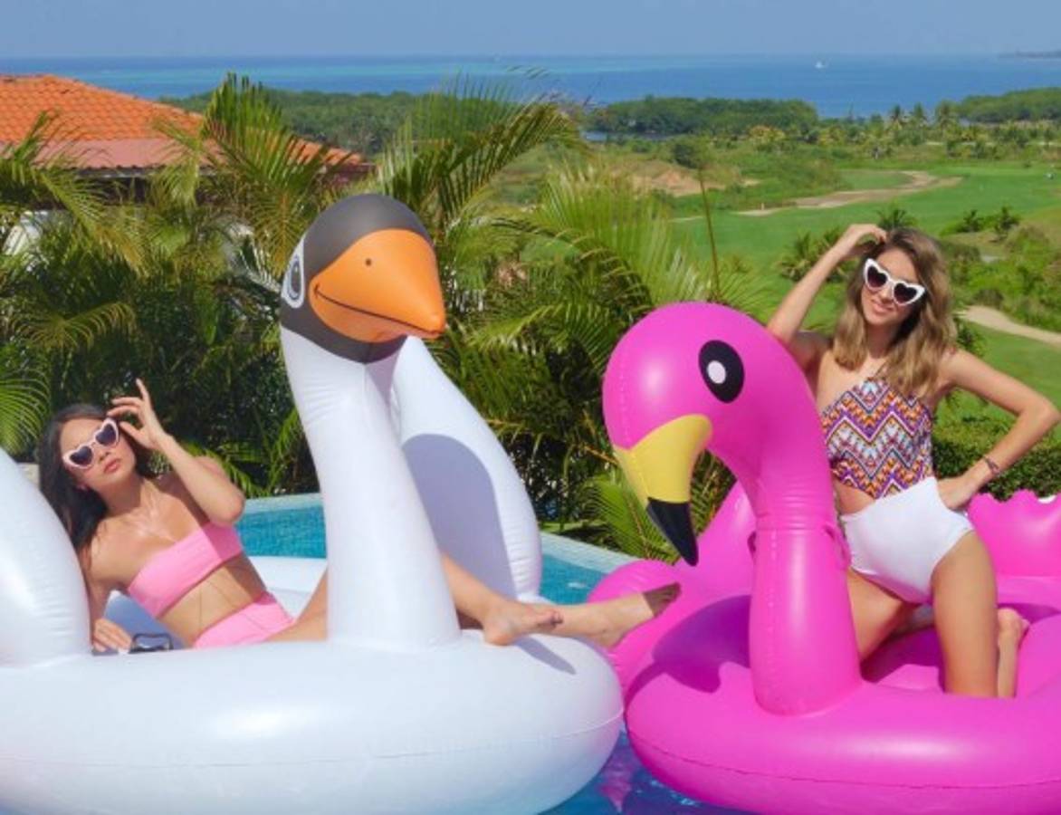 ¡Qué calor! Así fueron las vacaciones de verano de Sirey Morán, la sexy seguidora de Real España