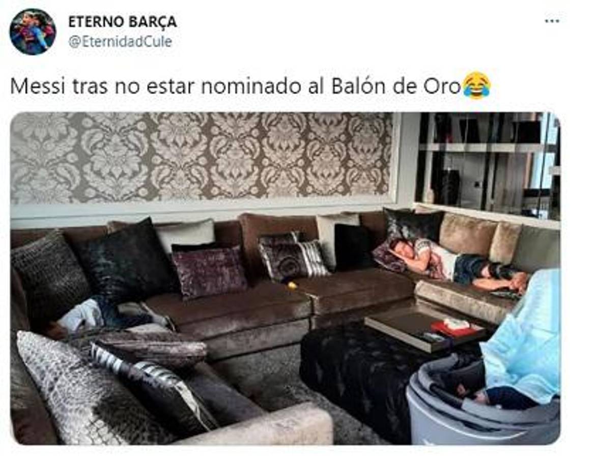 Para reír: Los jocosos memes que dejó la no nominación de Messi al Balón de Oro 2022; No perdonan a los franceses