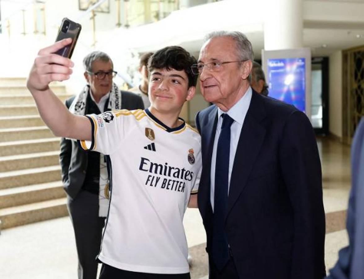 Bayern Munich-Ral Madrid: El ambiente de Champions de los aficionados en Alemania y Florentino Pérez visitó a su equipo