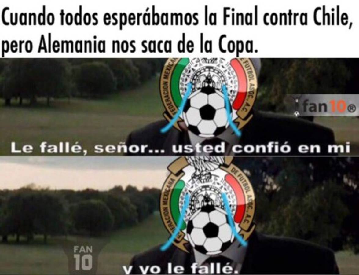 Los terribles memes de la paliza de Alemania a México en la Copa Confederaciones
