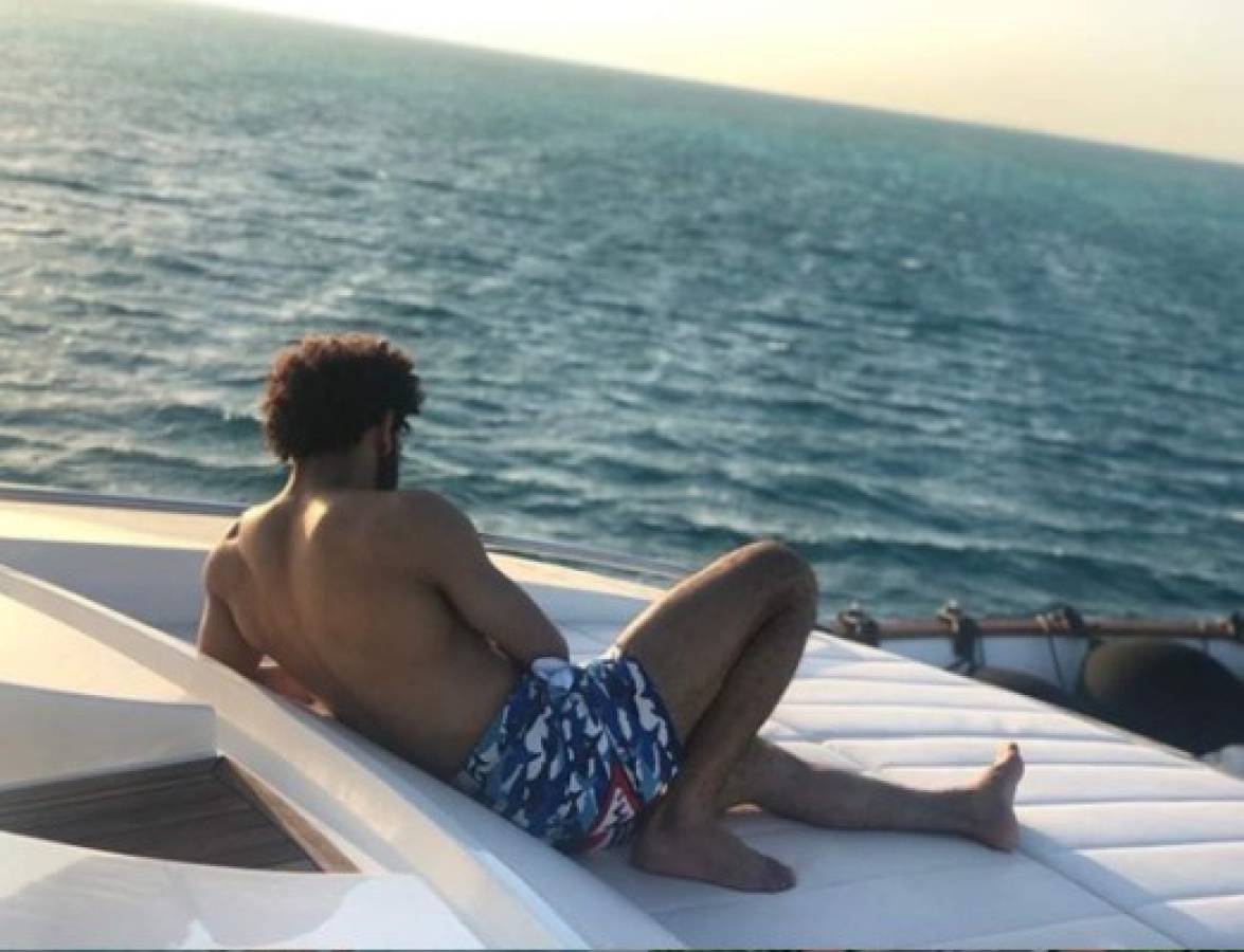 Playa y arena: Las tremendas vacaciones de Mohamed Salah tras ganar la Champions League  