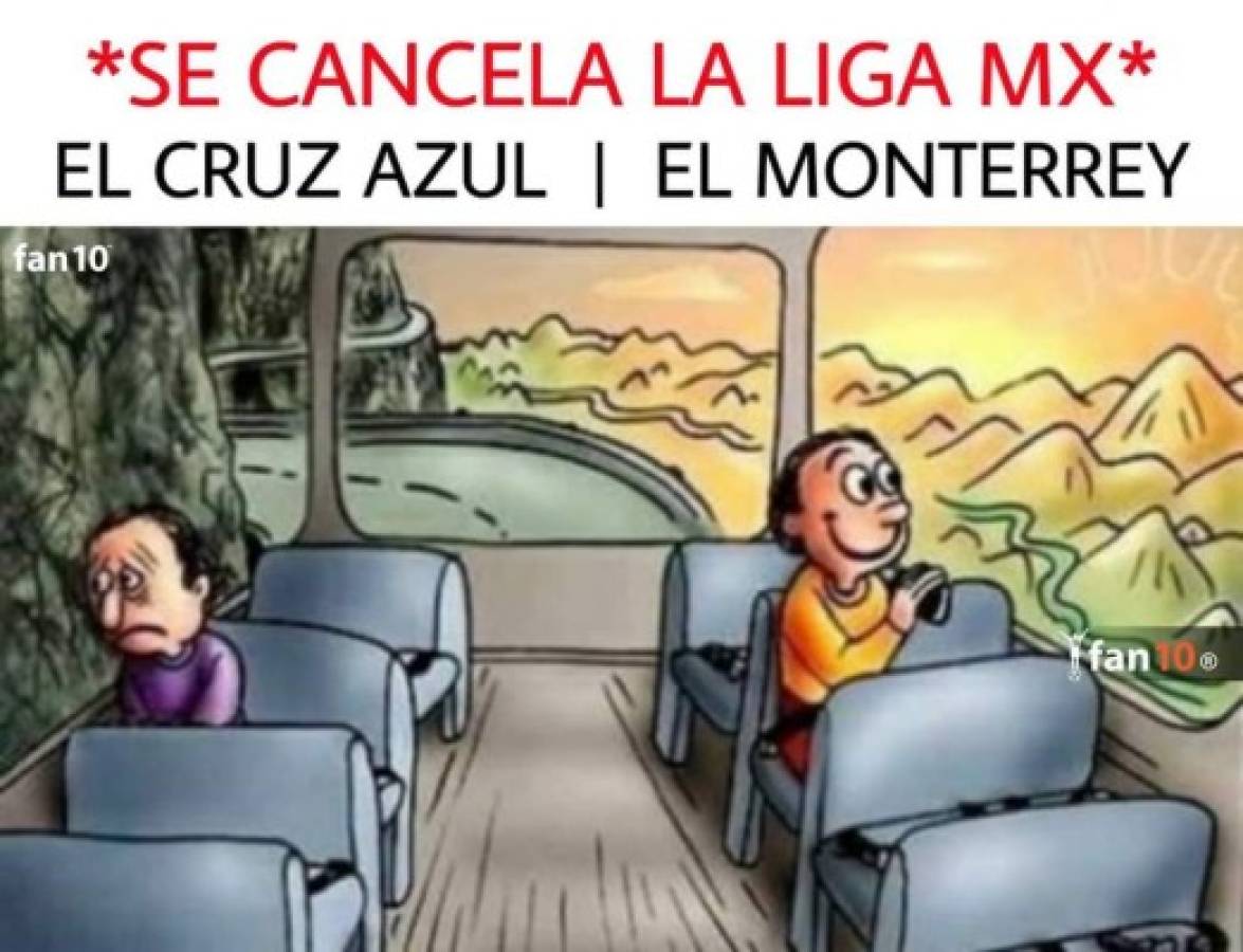 Liga MX: Cruz Azul, víctima favorita de los memes tras la cancelación del clausura por el coronavirus   
