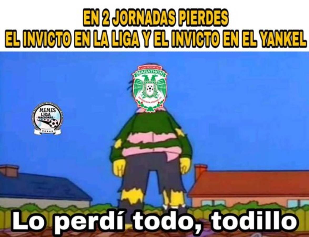Los memes de la jornada 13 de la Liga Nacional donde destrozan a Marathón