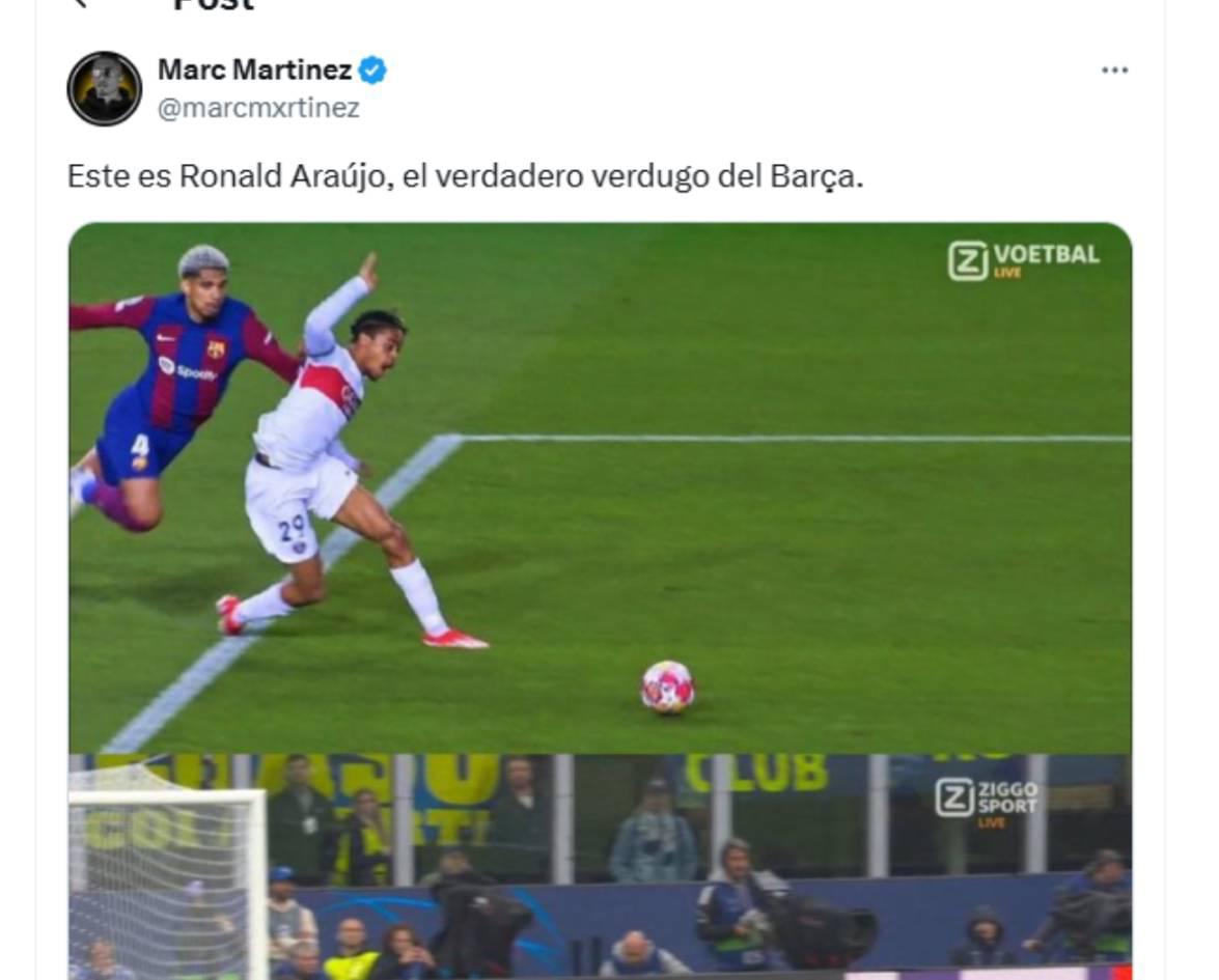 Piden su salida de Barcelona por 60 millones tras la debacle en Champions y el Inter se burla: El verdadero verdugo