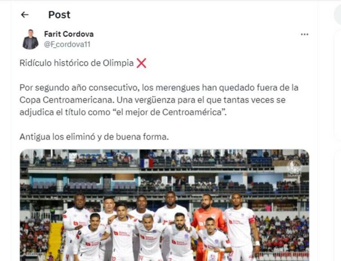 Olimpia fracasó en Copa Centroamericana y señalan a los culpables: lo que dice la prensa tras la eliminación del León