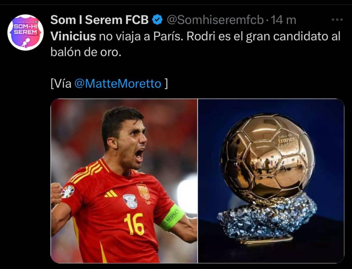 Vinicius no ganará el Balón de Oro y la prensa mundial reacciona : “Es la mayor vergüenza en años”, “Que injusto”