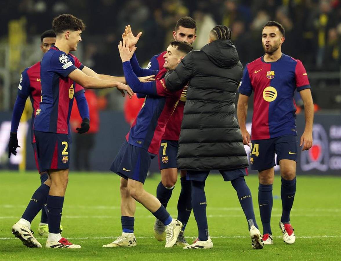 Sigue la crisis del City de Pep Guardiola, la celebración del Barcelona en Dortmund y el club con la mejor racha en Europa