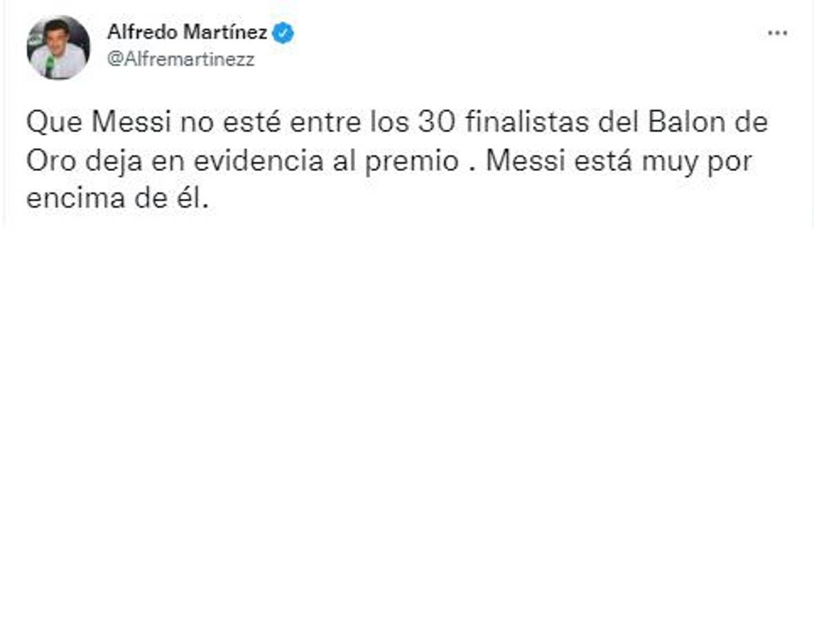 “Su declive es imparable, se hizo la luz”: Así reaccionó la prensa luego de que Messi quedó fuera del Balón de Oro 2022