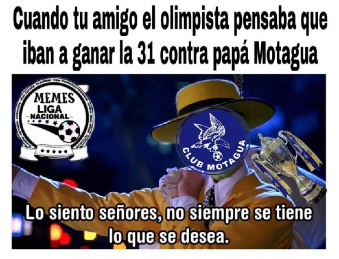 ¡Siguen! Los otros memes donde hacen pedazos al Olimpia tras perder la final ante Motagua