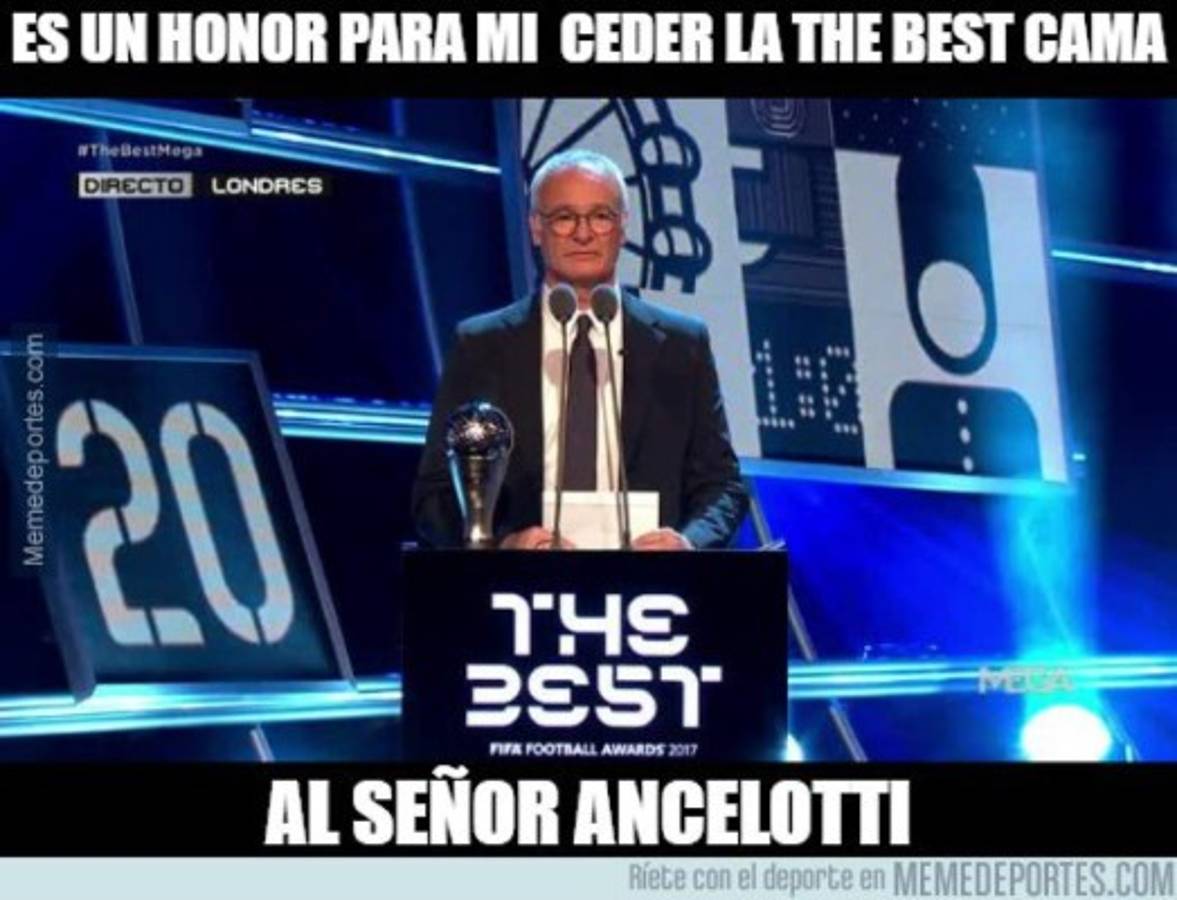 ¡Pobre Messi! Los tremendos memes que dejó los Premios 'The Best' 2017