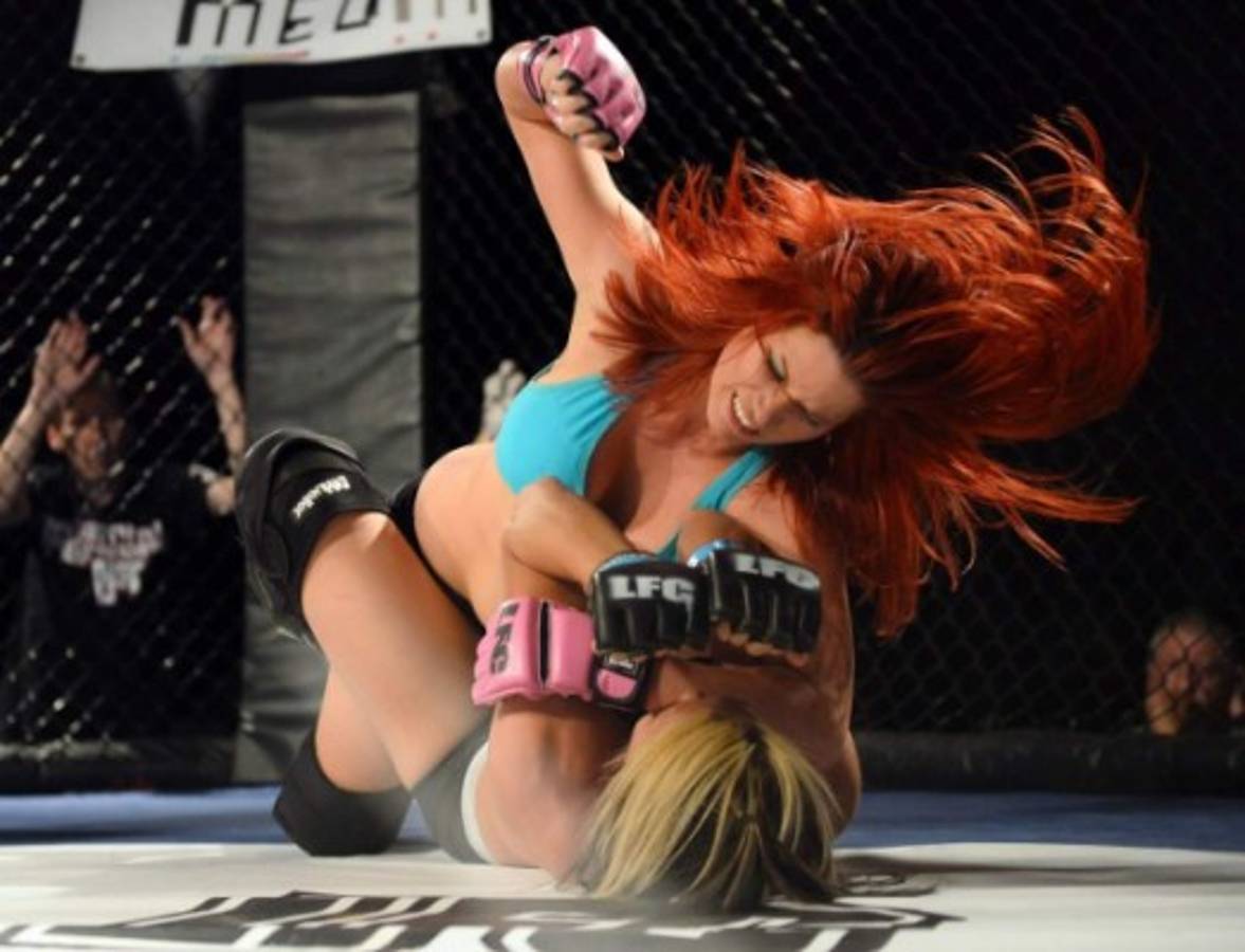 ¡Qué lindas! Así son ahora las luchas sexys entre mujeres de la UFC