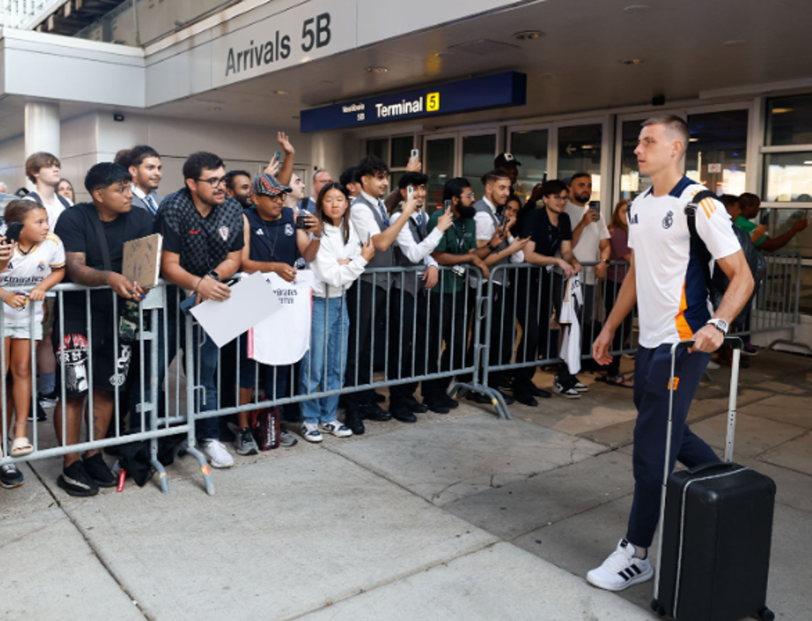 Real Madrid aterrizó en Chicago y la locura: así fueron recibidos en USA para disputar tres partidazos