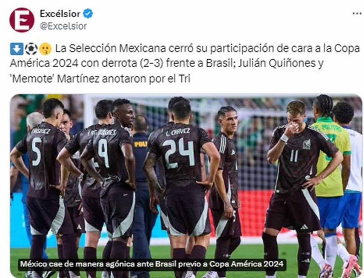 David Faitelson despotricó contra México: Así fue la reacción del prensa azteca ante la dura derrota contra Brasil