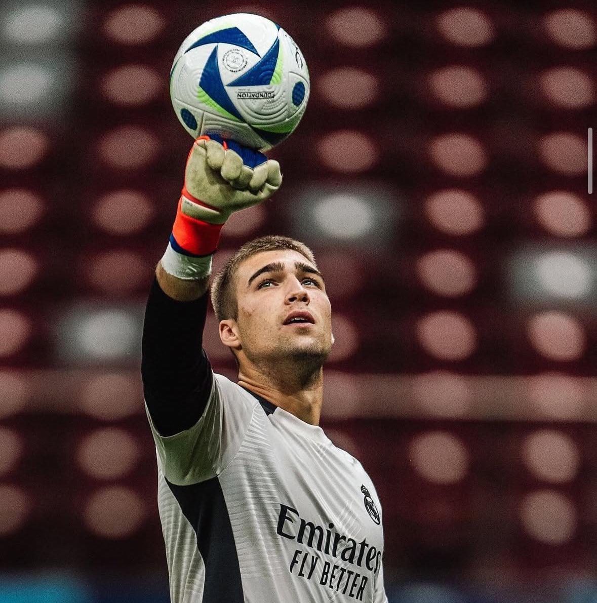 Courtois y Lunin dan la peor noticia al Real Madrid; este sería el 'nuevo' portero de 2 metros para La Liga y Champions