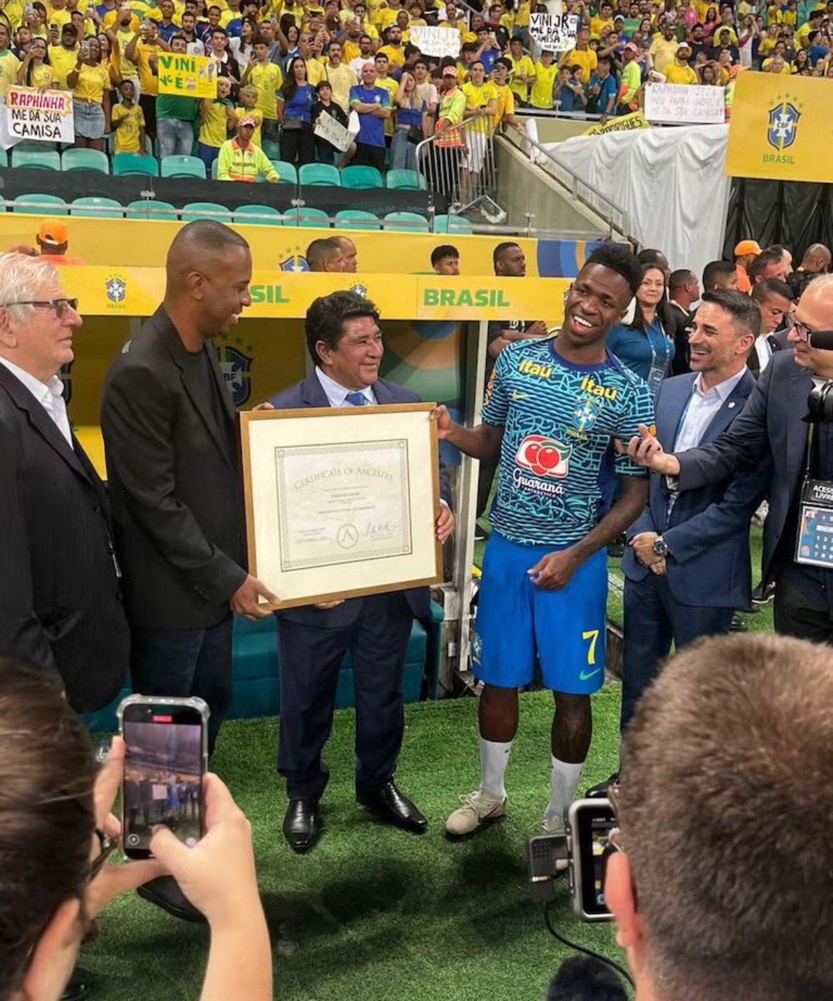 Vinicius descubre que tiene sangre africana en plenas eliminatorias: el brasileño pudo jugar con otra selección