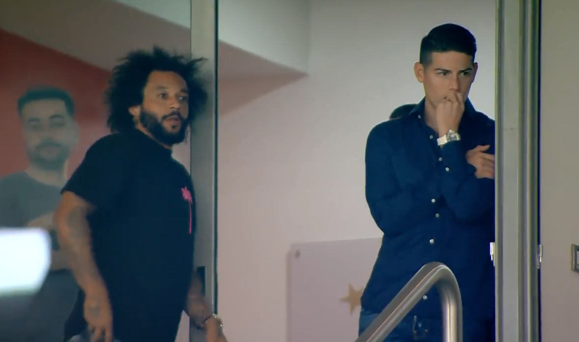 Así fue el reencuentro de James Rodríguez y Marcelo en el Olympiacos... ¡y la mala noticia que recibió sin haber debutado!