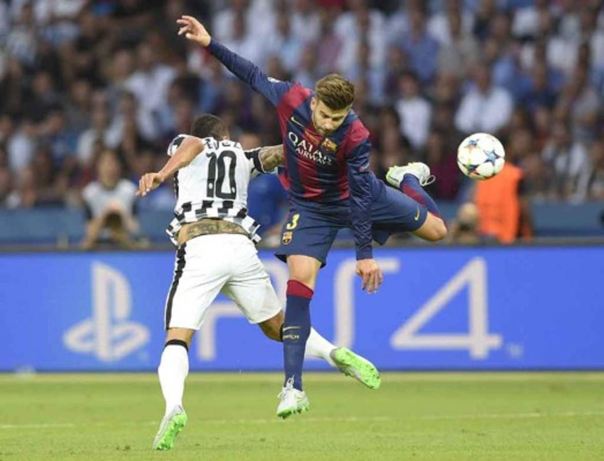 Las mejores fotos del partido Barcelona-Juventus