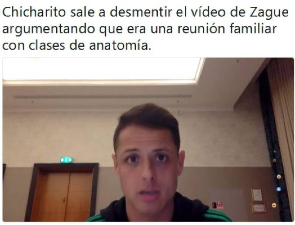 MEMES: Hacen pedazos al exfutbolista mexicano Zague por su vídeo íntimo