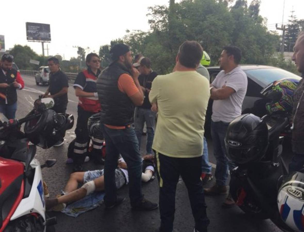 FOTOS: El susto que se llevó Miguel 'El Piojo' Herrera tras accidente de tránsito en México