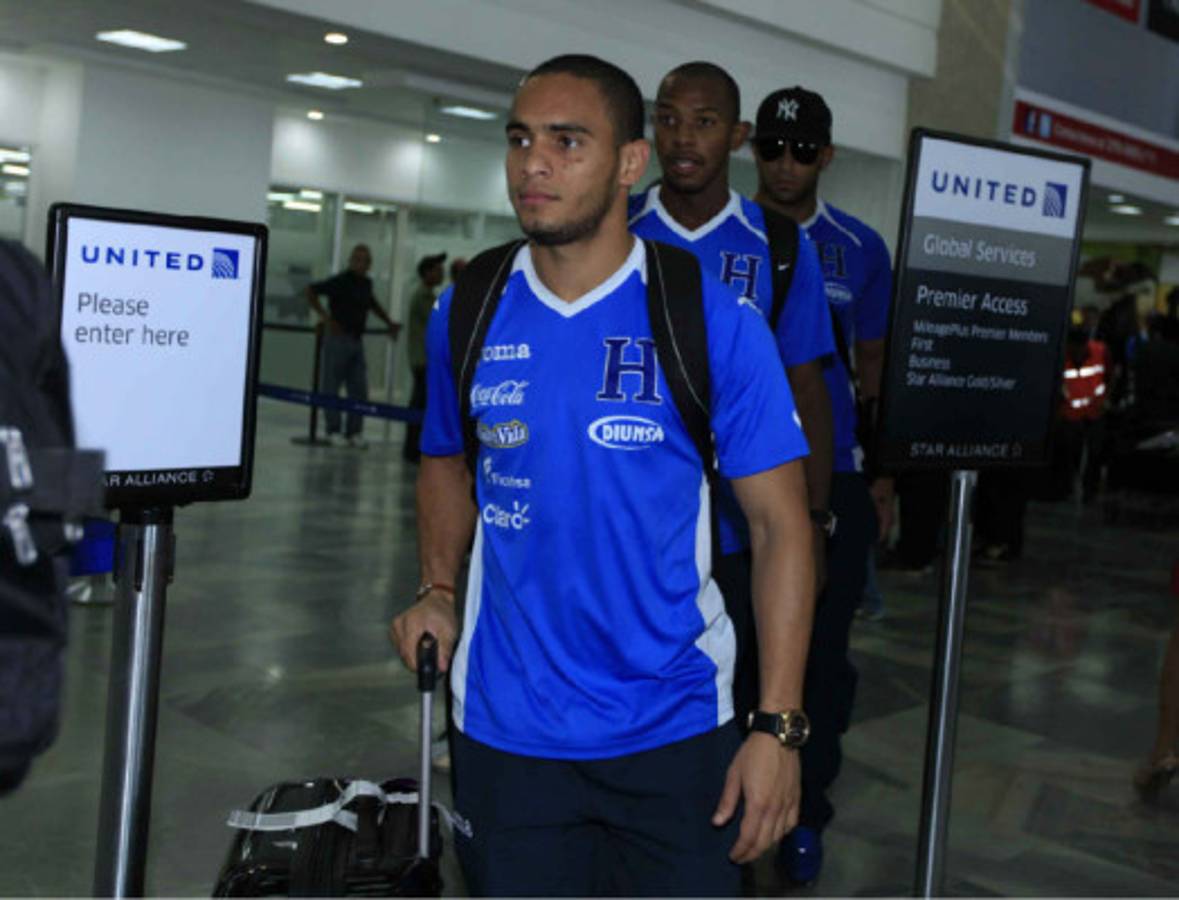 La Selección Nacional de Honduras arribó pensando EUA.