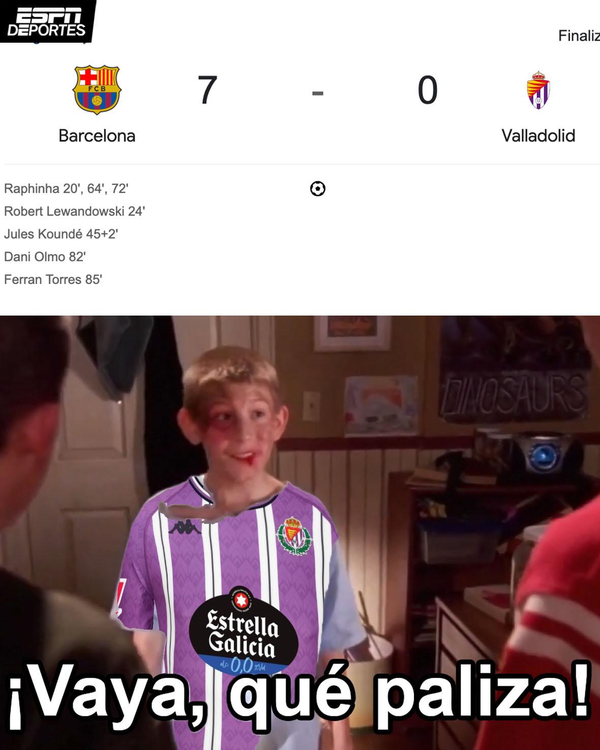 Los divertidos memes que dejó la paliza del Barcelona en LaLiga y Kylian Mbappé es protagonista