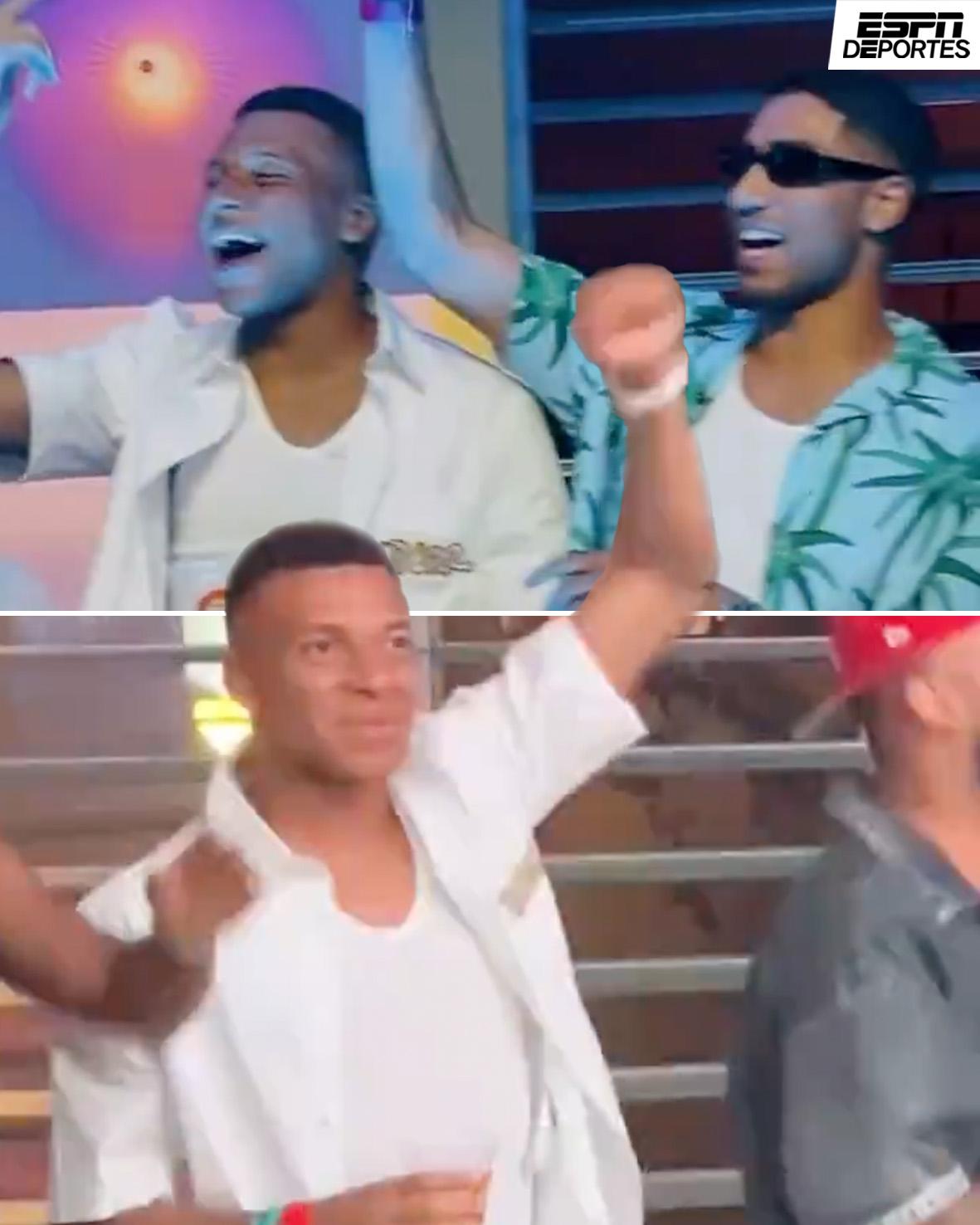 Mbappé y su mejor amigo se soltaron con Bad Bunny; Endrick festeja en exótico país y Vinicius sorprende