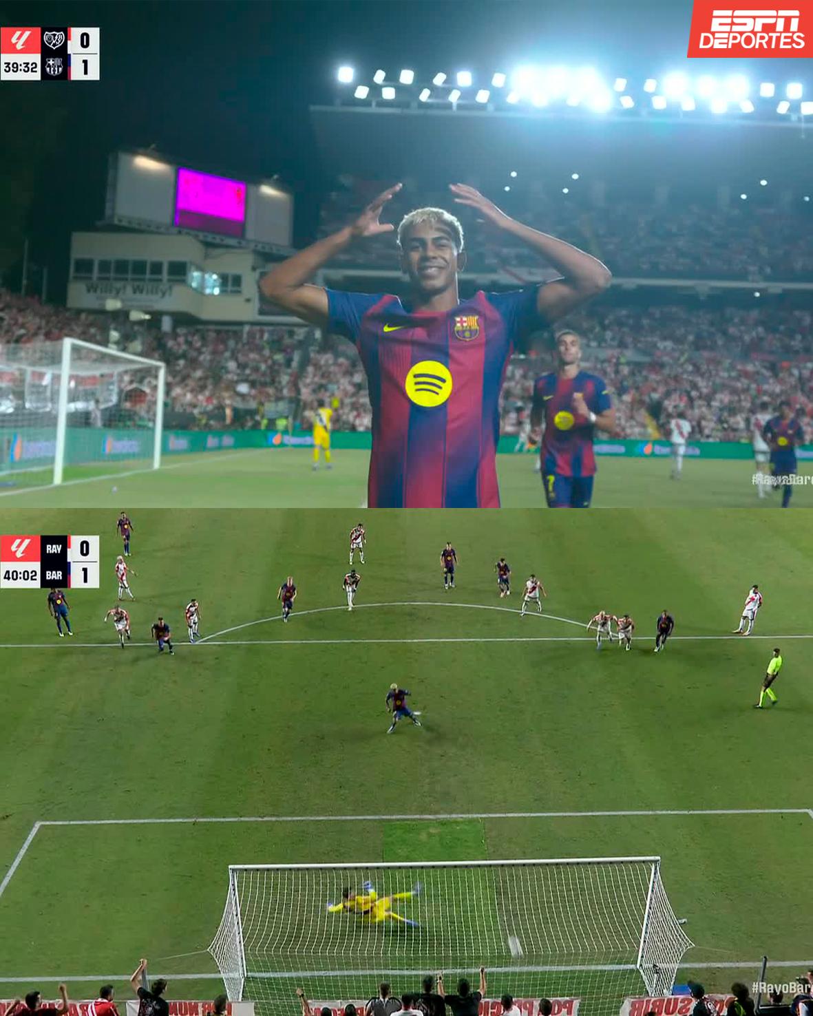 El VAR no existió en el gol de Yamal, la terrible cancha de Vallecas y el inesperado héroe de Barcelona ante Rayo Vallecano