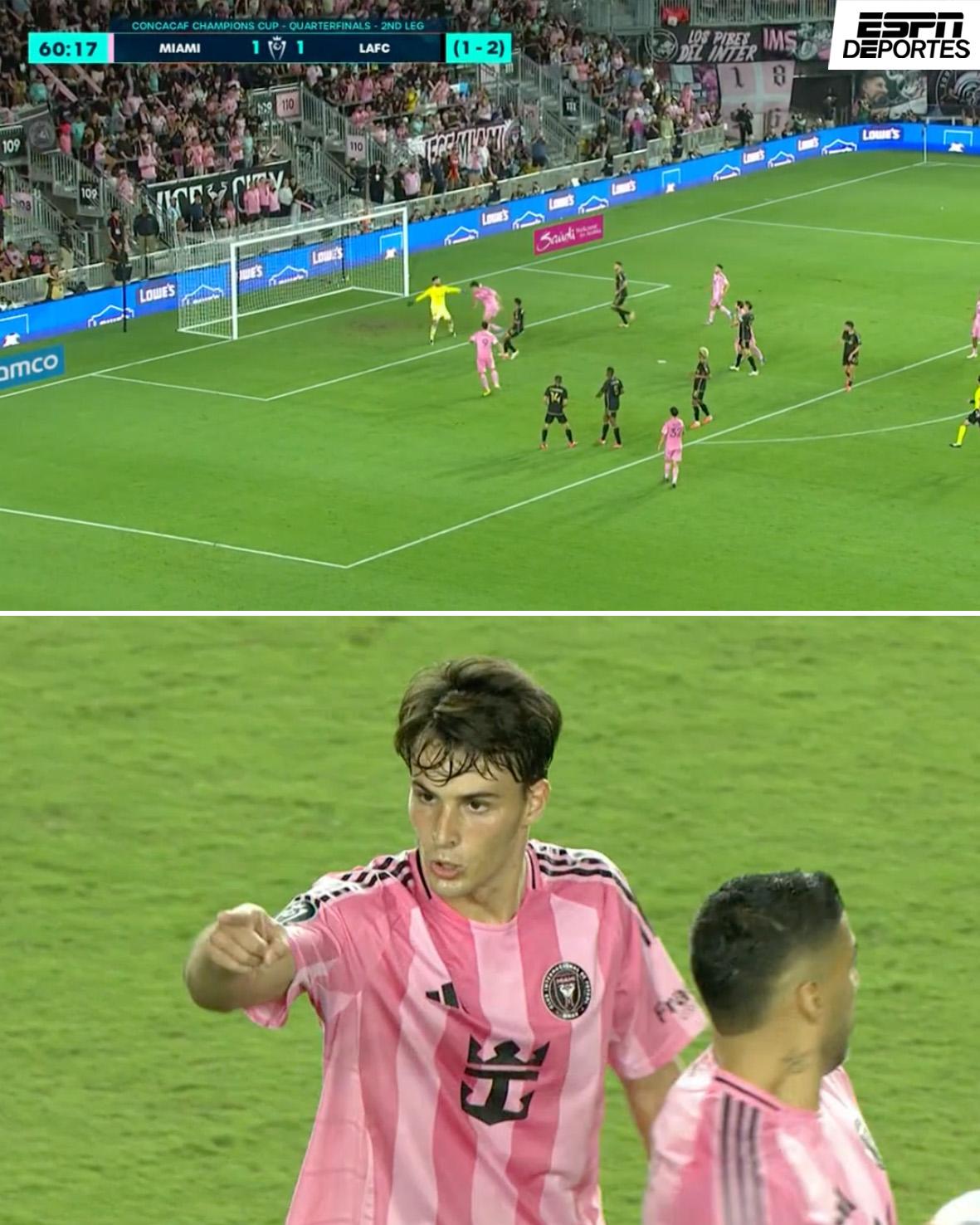 Messi les celebró en la cara, la reacción de Beckham al doblete y la polémica que explotó en Concacaf; Mateo se volvió loco