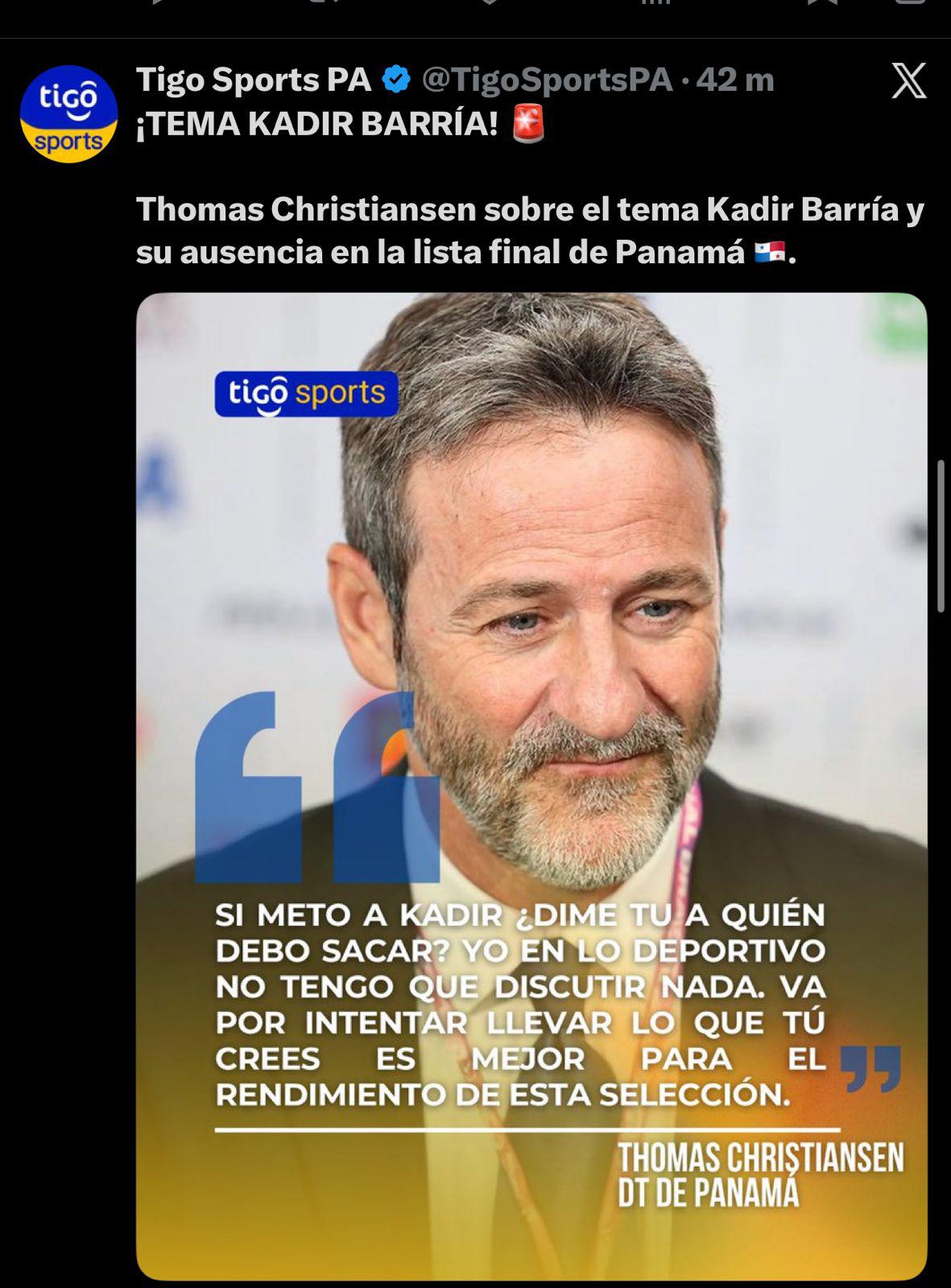 En Panamá explotan contra Christiansen tras lista del Mundial: No lo perdonamos