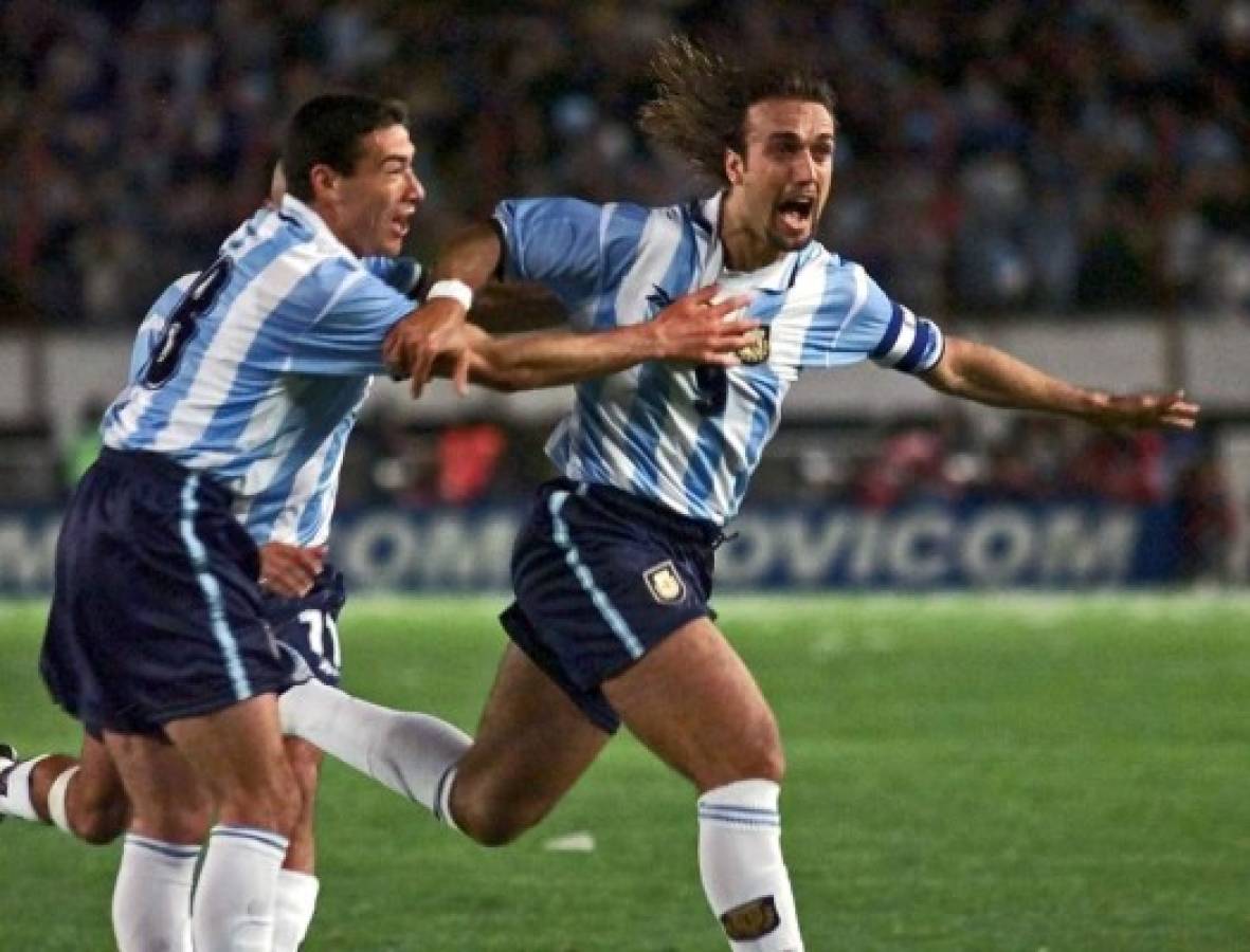 ¡Le dieron resultado! Gabriel Batistuta reveló sus cábalas y rituales antes de cada partido