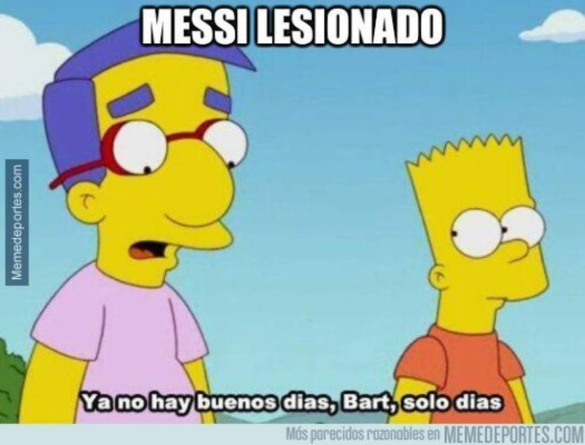 Messi, protagonista de los memes tras el sufrido triunfo del Barcelona en la Supercopa española