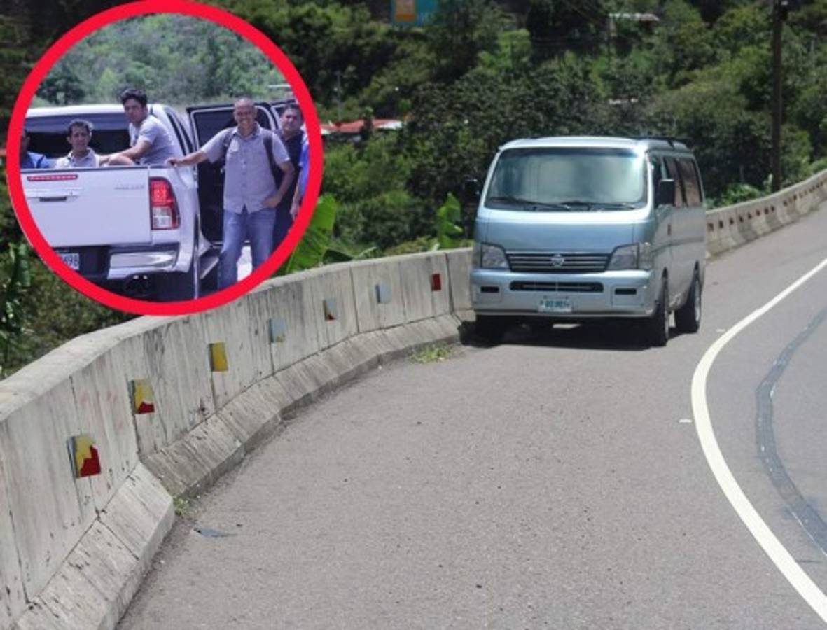 Leyendas del fútbol de Honduras estuvieron a punto de morir en accidente