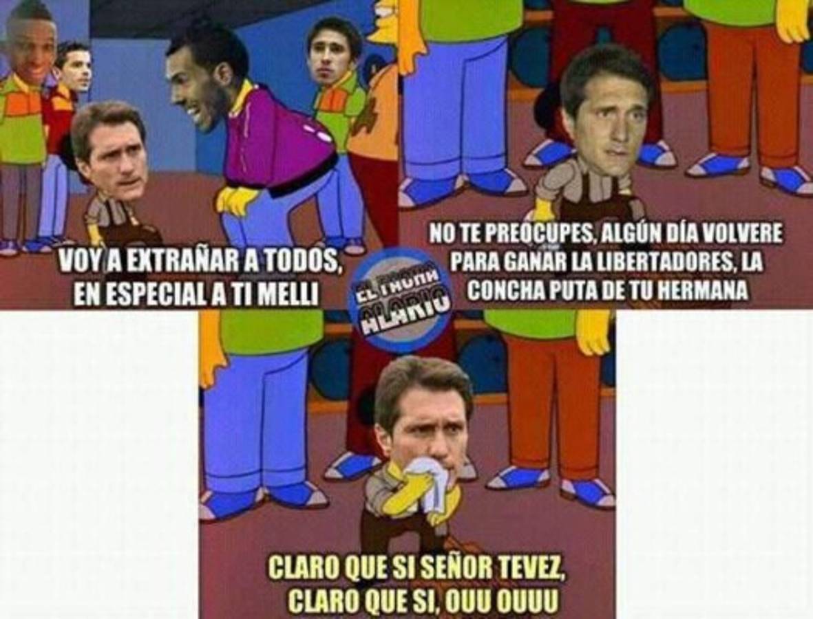 Los graciosos memes que invadieron las redes sociales en Argentina tras la salida de Tevez a China