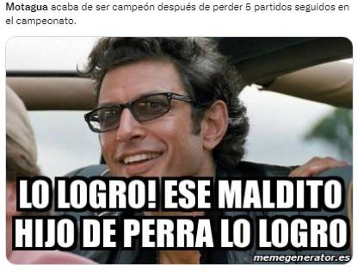 ¿Y la remontada? Motagua se corona campeón de Honduras y Real España es destruido que duros memes