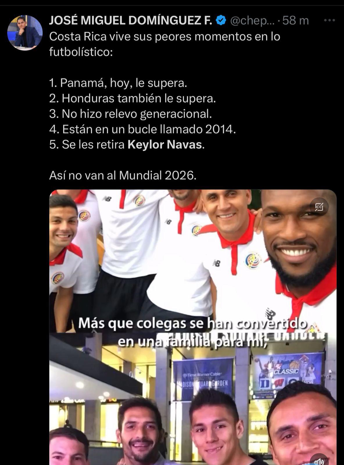 Sergio Ramos envía mensaje y en Panamá lanzan duro: las reacciones tras el retiro de Keylor Navas de la Selección de Costa Rica