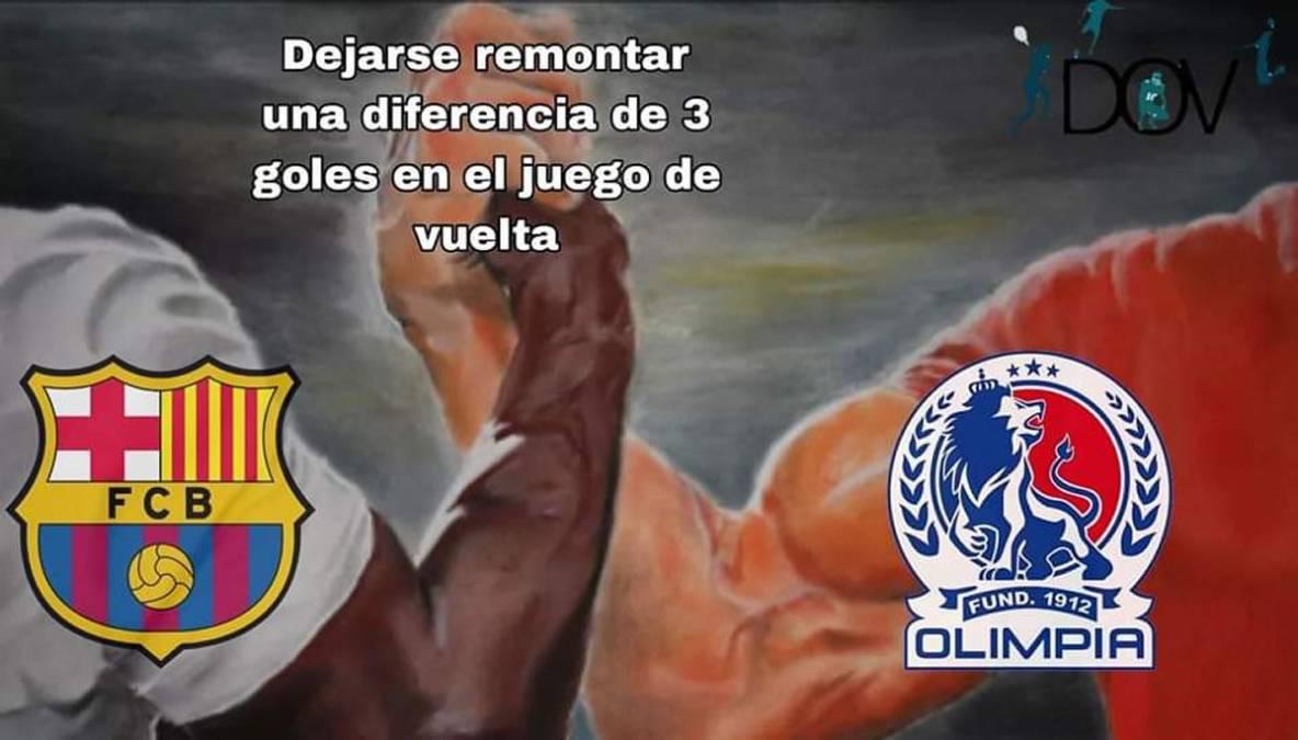 No perdonan la forma: los otros memes que destrozan a Olimpia tras la remontada de Atlas ¿El nuevo Barcelona?
