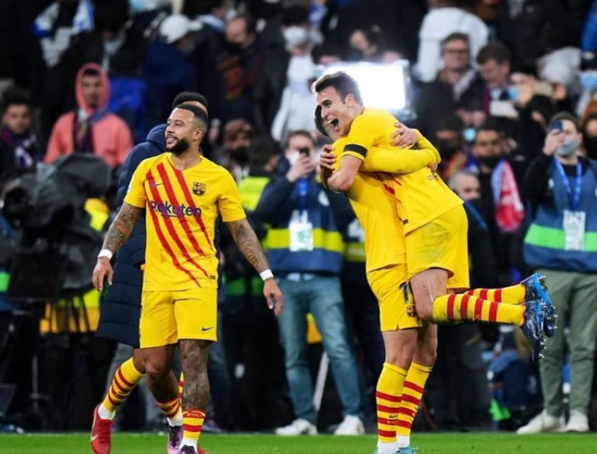 El ‘temible’ mensaje de Piqué y dardo de Aubameyang: así reaccionaron los jugadores del Barça tras golear al Real Madrid